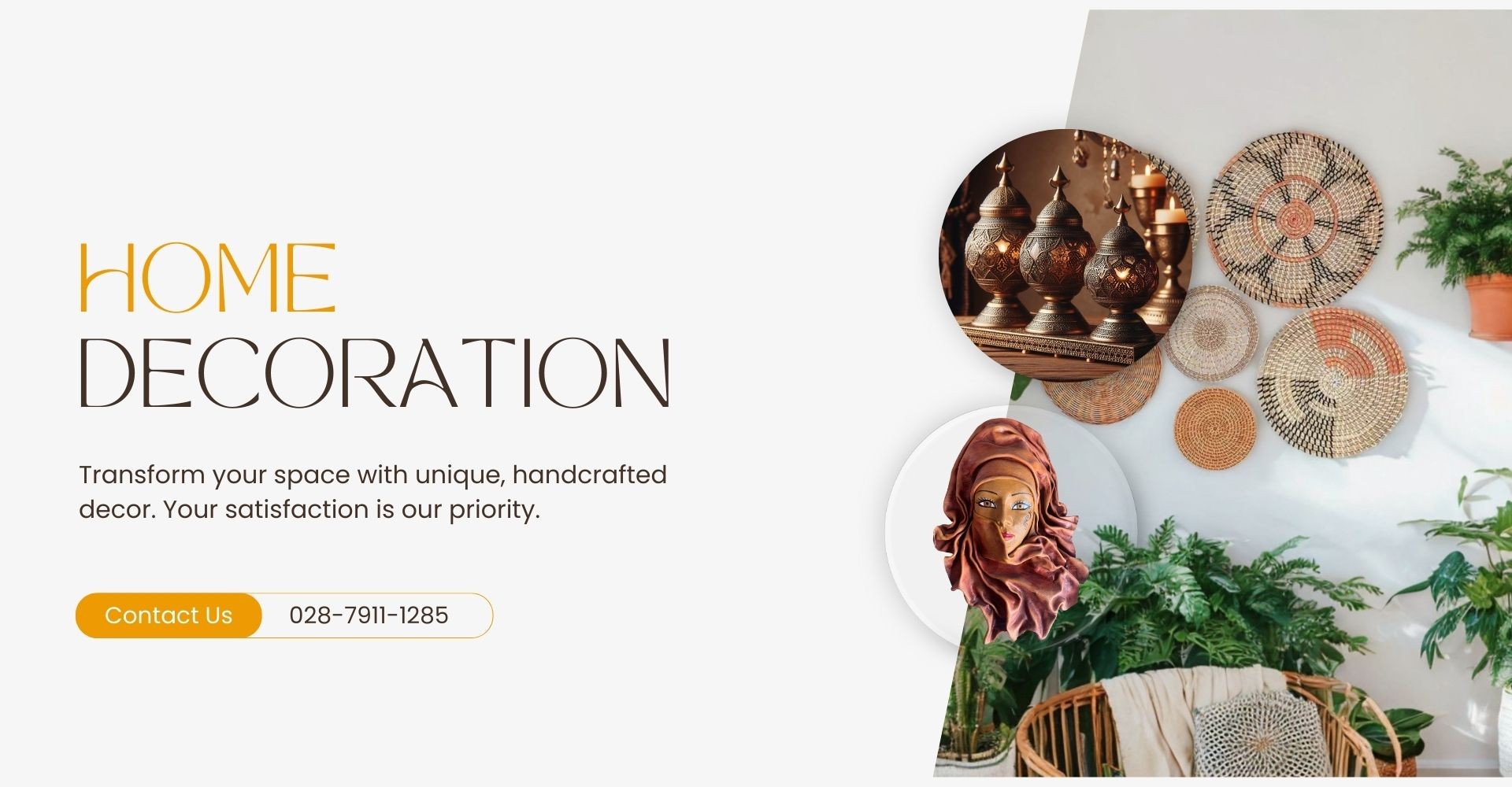 Crafting unique, stylish spaces with handmade decor. Your perfect home starts here.